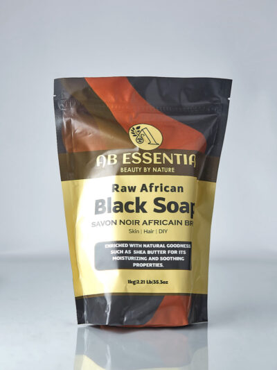 Raw African Black Soap